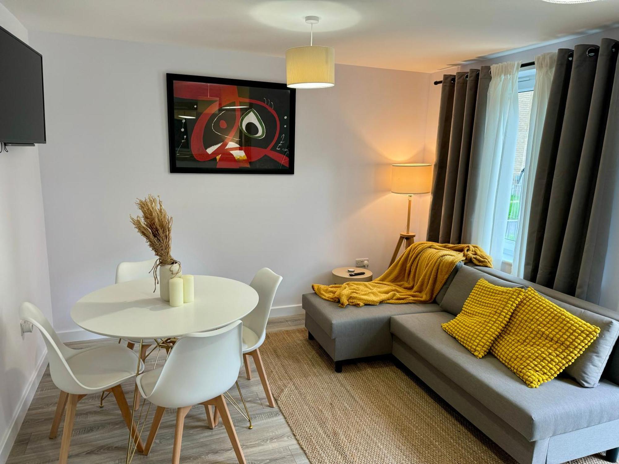 Ferienwohnung Brand New Flat 5 With Free Parking And Fast Wifi York Exterior foto